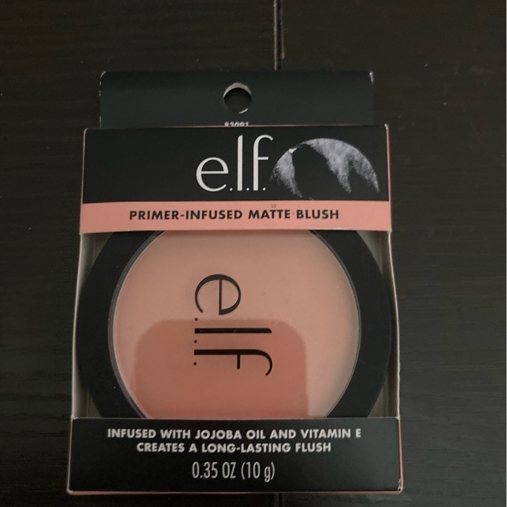 4/$25 Elf Primer-Infused Matte Blush - 0.35 oz in always cheeky